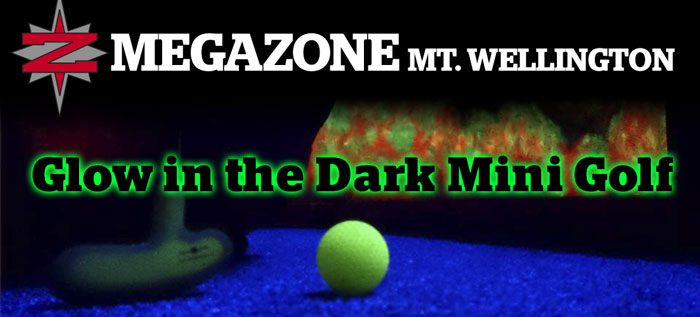 Glow in the dark Mini Golf